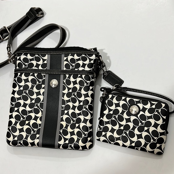 Coach Handbags - Coach crossbody AND matching wallet